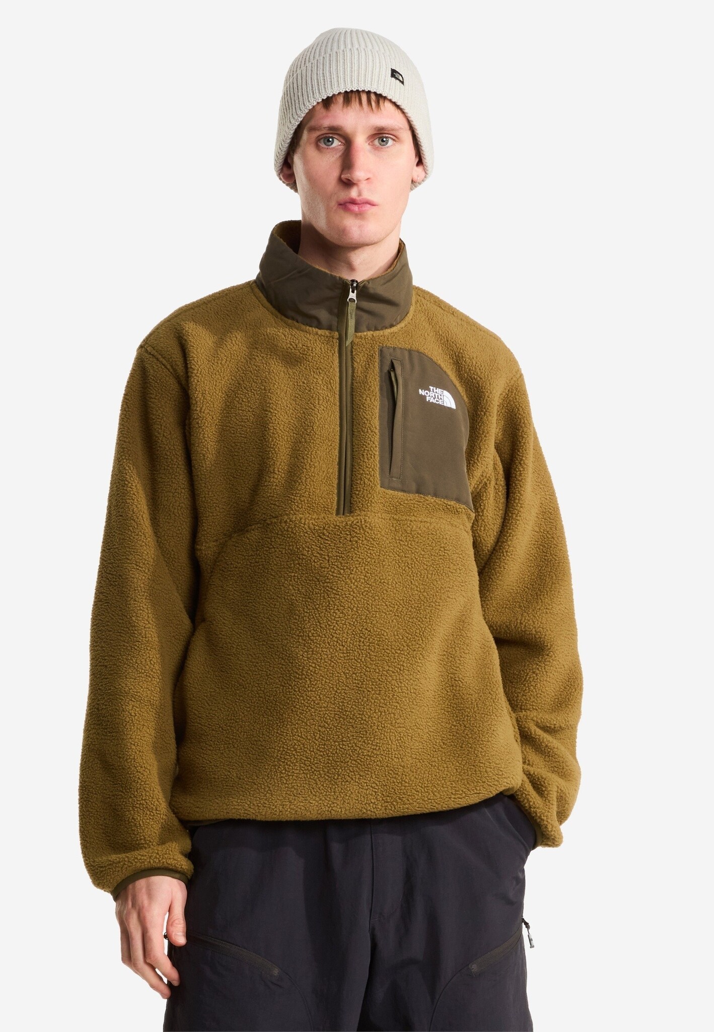 The North Face Yumiori Off-Peak 1/2 Zip - Caraway Seed/New Taupe