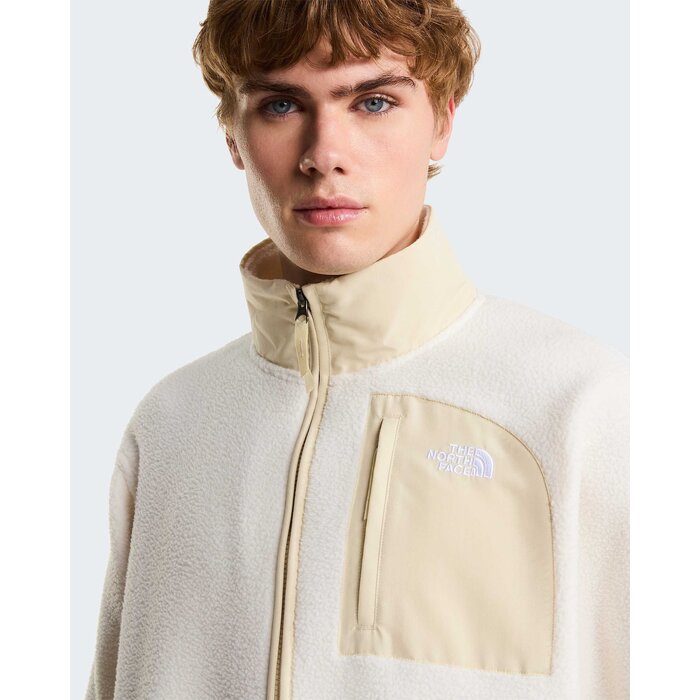 The North Face M' Yum Offpeak Full Zip Jacket - White Dune/Desert Stone