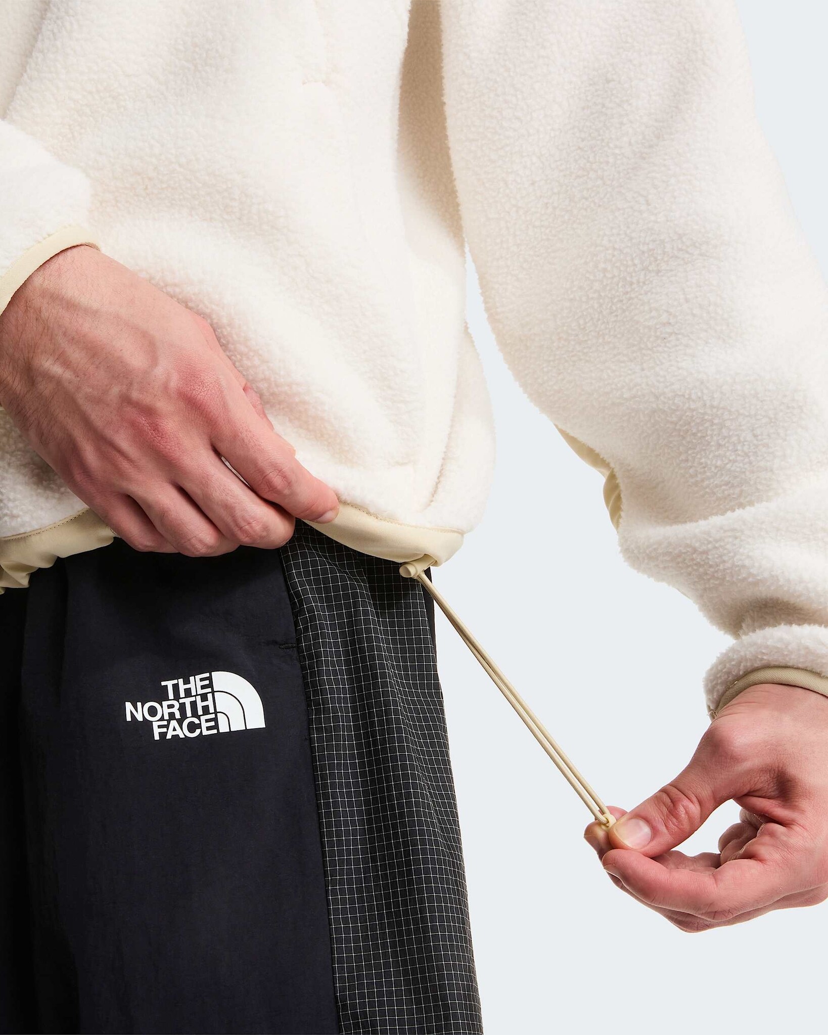 The North Face M' Yum Offpeak Full Zip Jacket - White Dune/Desert Stone