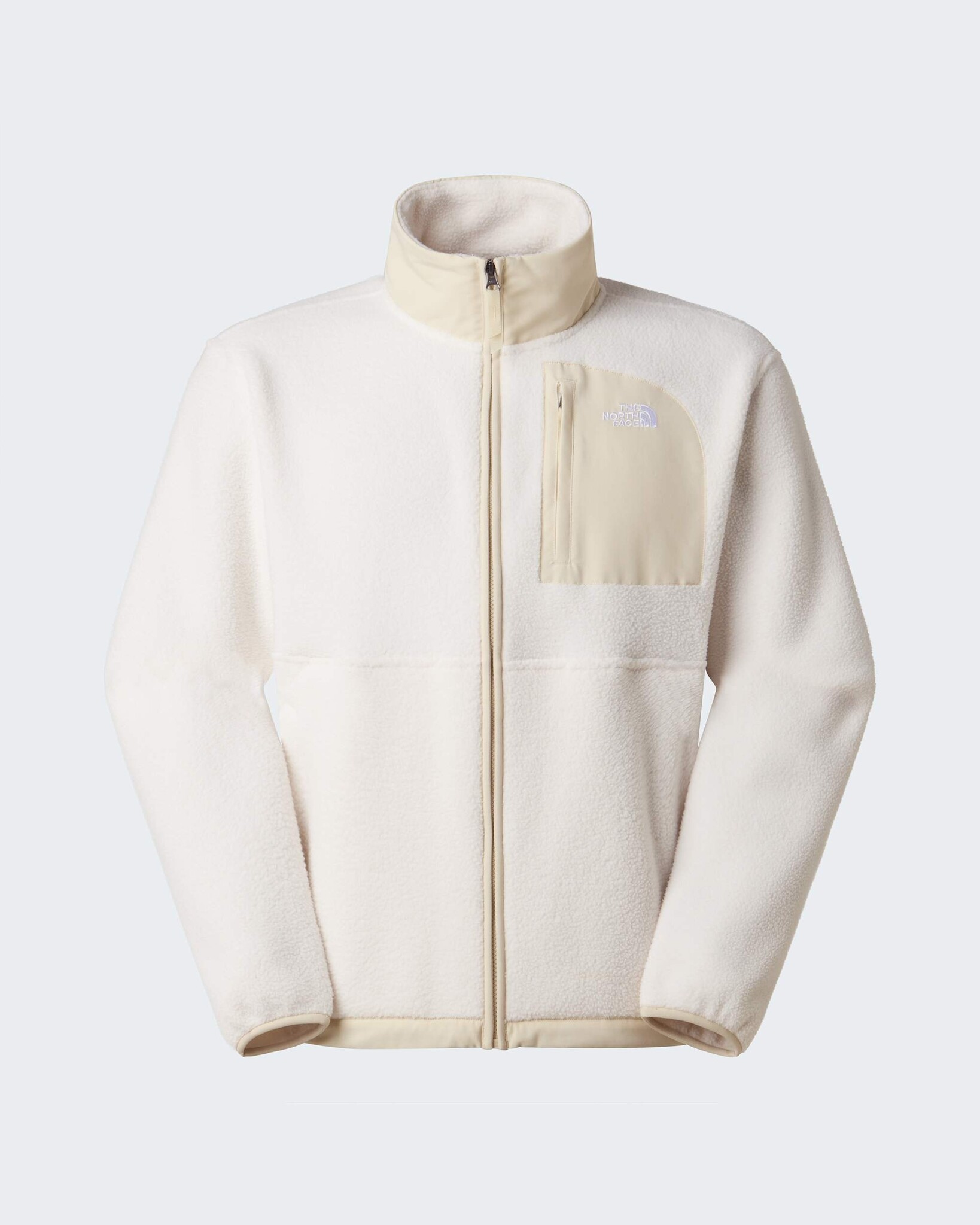 The North Face M' Yum Offpeak Full Zip Jacket - White Dune/Desert Stone