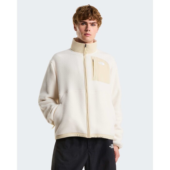 The North Face M' Yum Offpeak Full Zip Jacket - White Dune/Desert Stone