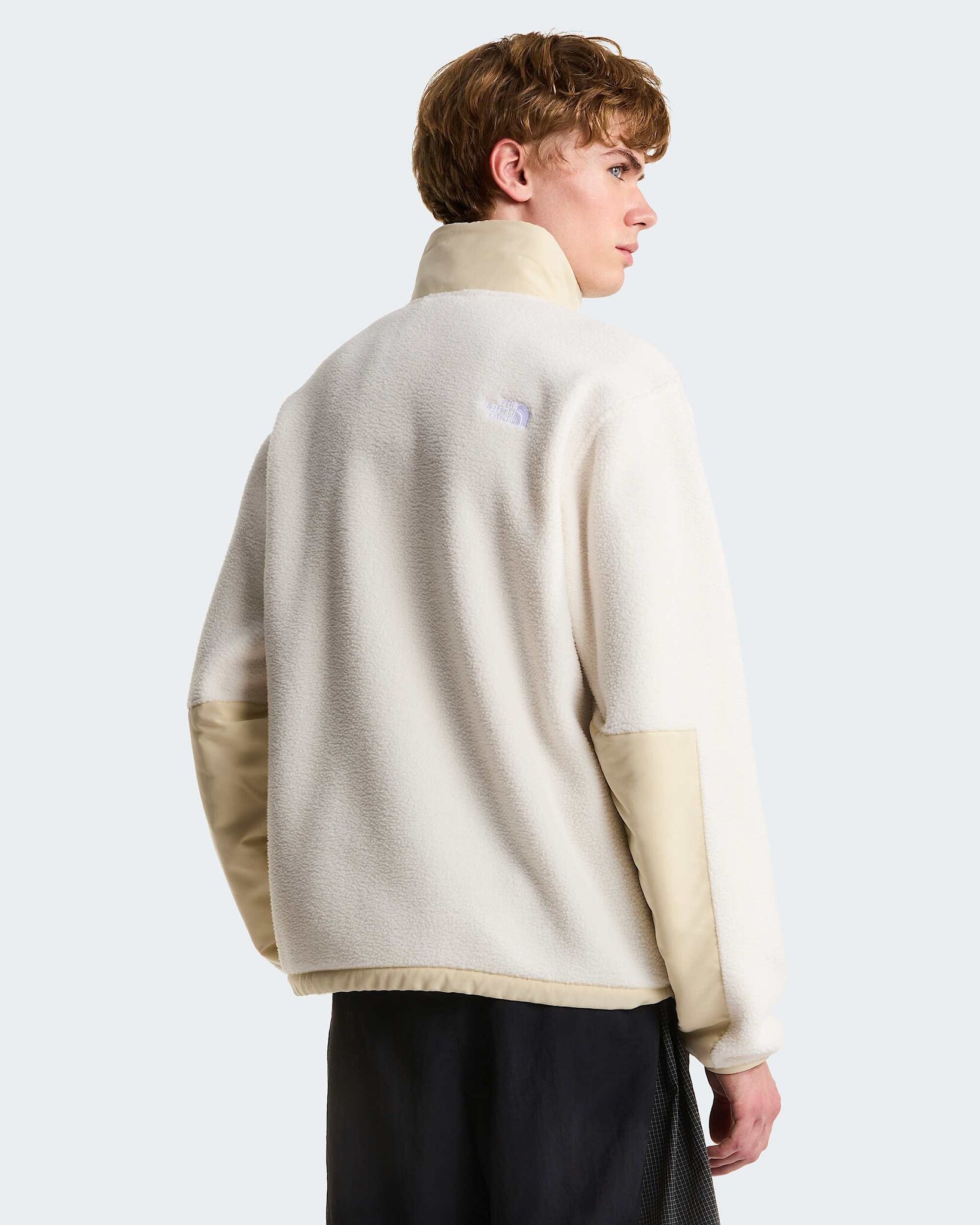 The North Face M' Yum Offpeak Full Zip Jacket - White Dune/Desert Stone