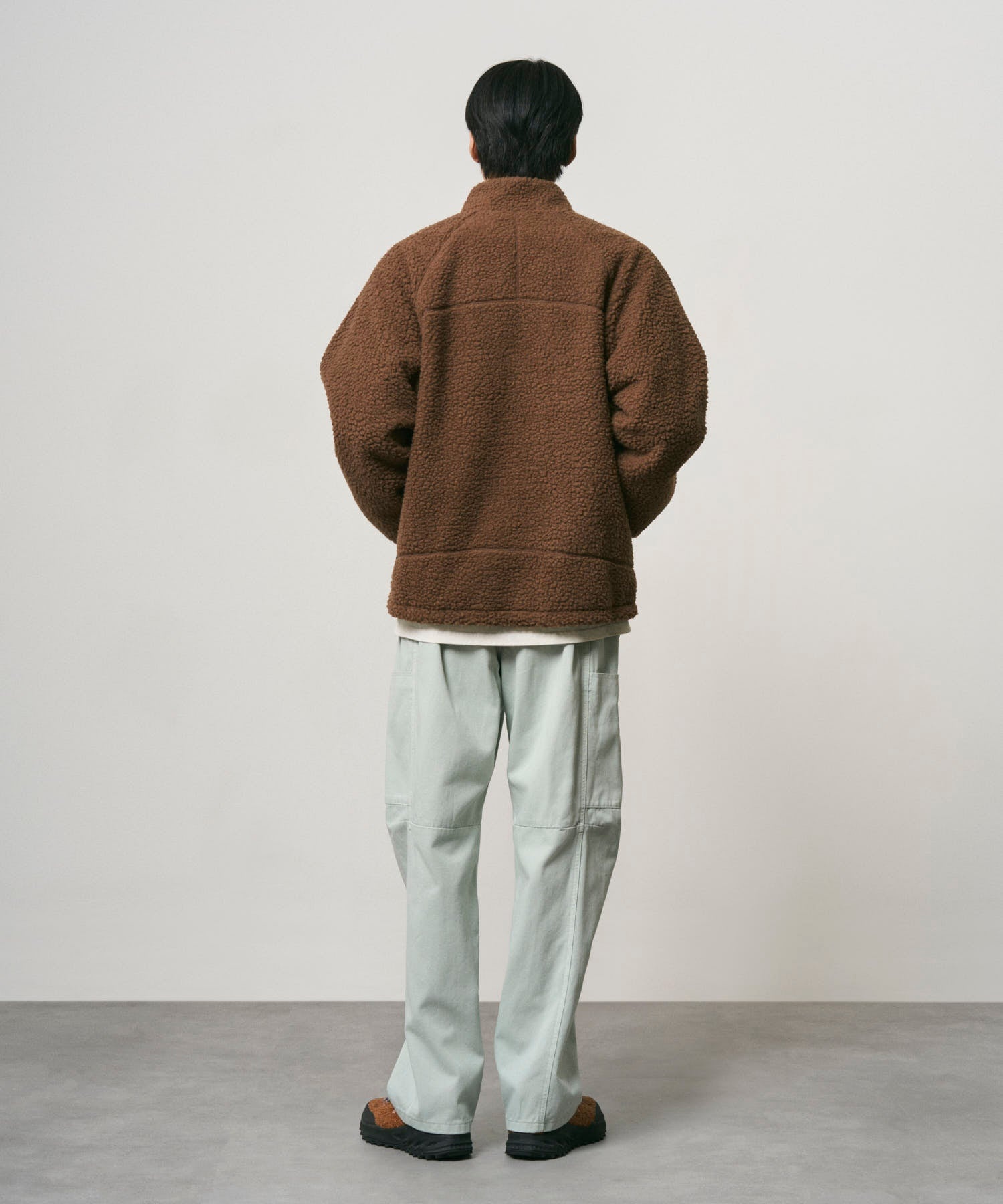 Gramicci Reversible Sherpa Jacket - Dark Brown/Black