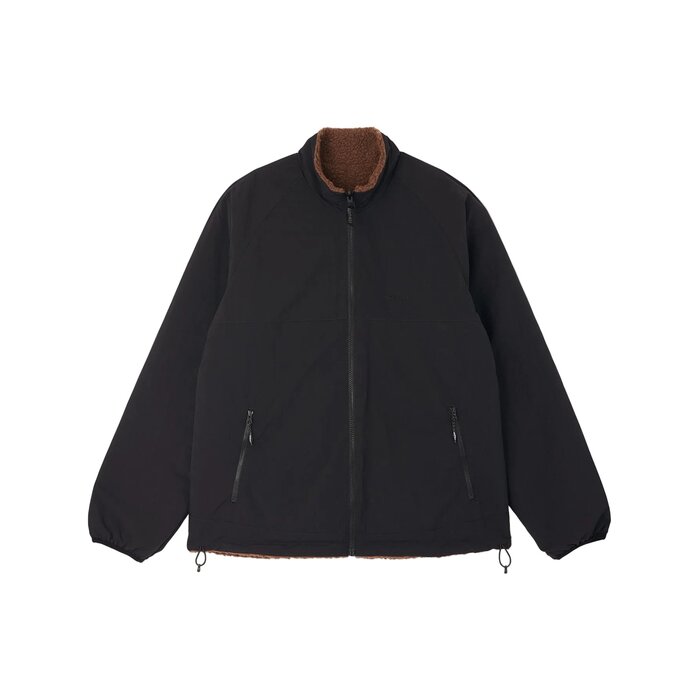 Gramicci Reversible Sherpa Jacket - Dark Brown/Black