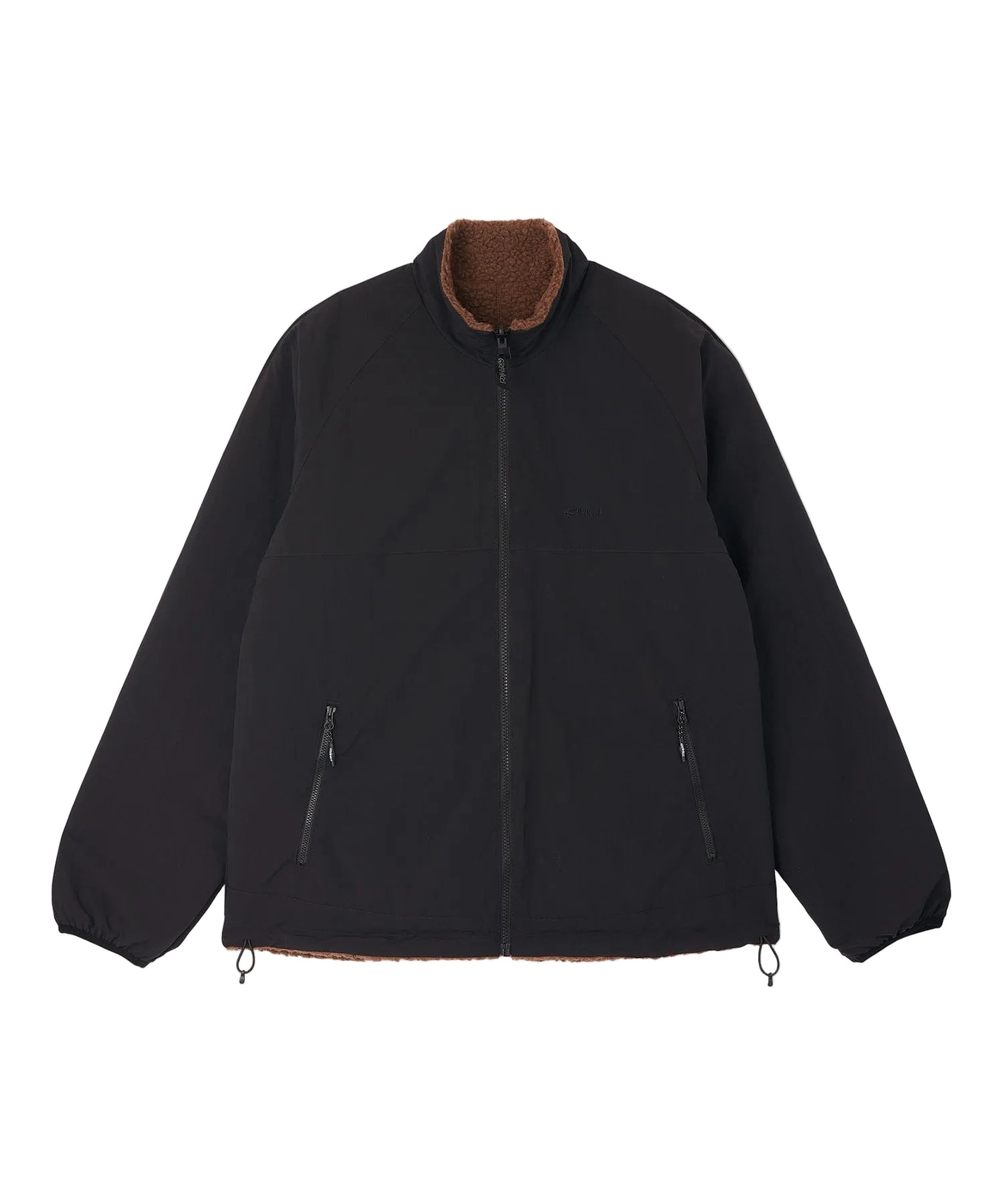 Gramicci Reversible Sherpa Jacket - Dark Brown/Black