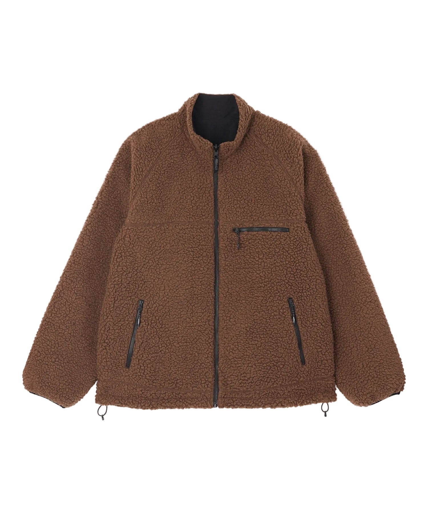 Gramicci Reversible Sherpa Jacket - Dark Brown/Black