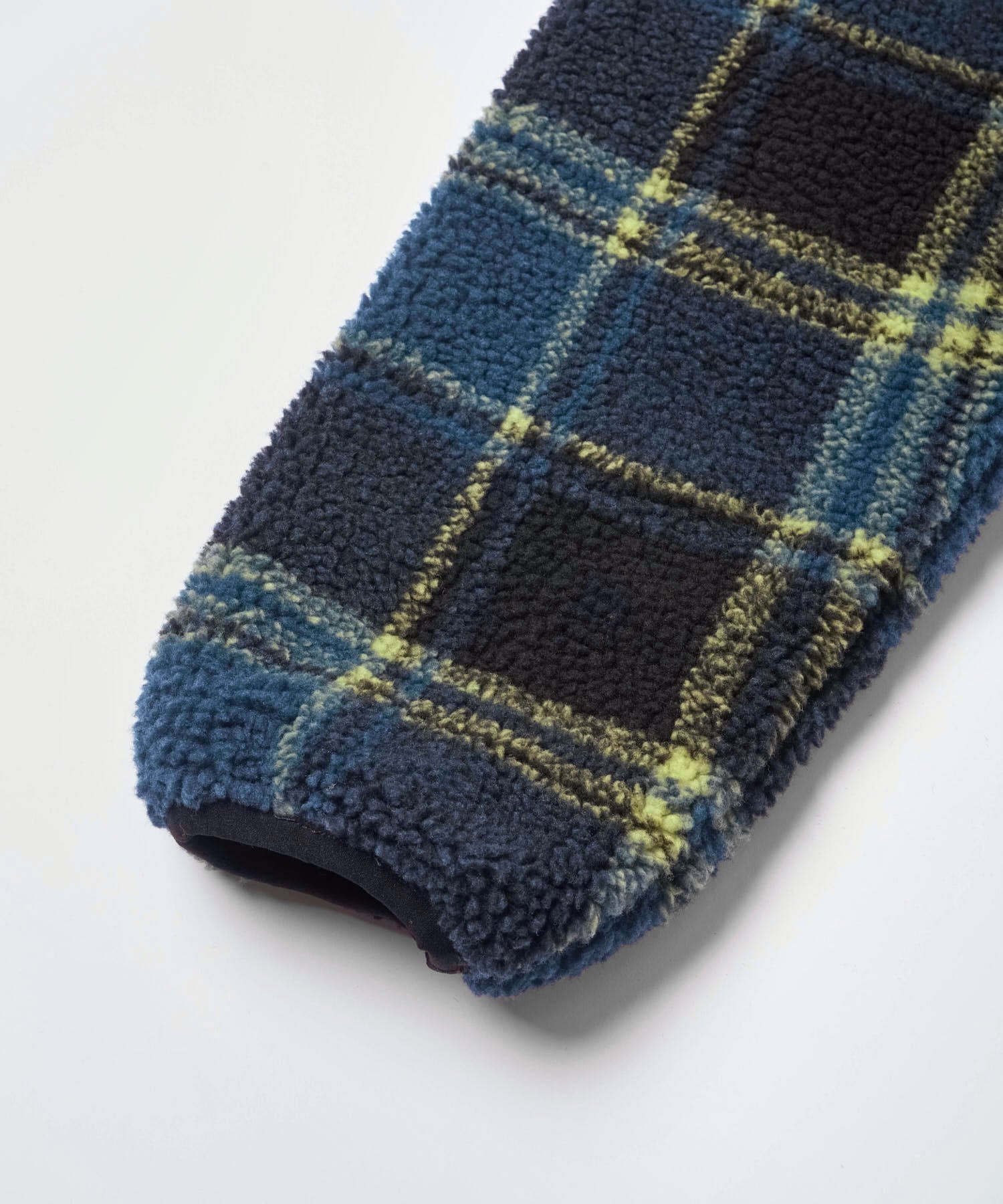 Gramicci Shadow Plaid Sherpa Jacket - Plaid/Black