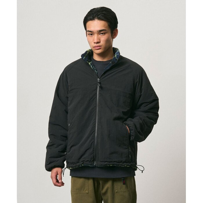 Gramicci Shadow Plaid Sherpa Jacket - Plaid/Black