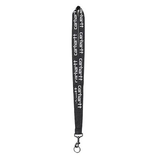 Carhartt WIP Script Lanyard - Black/White