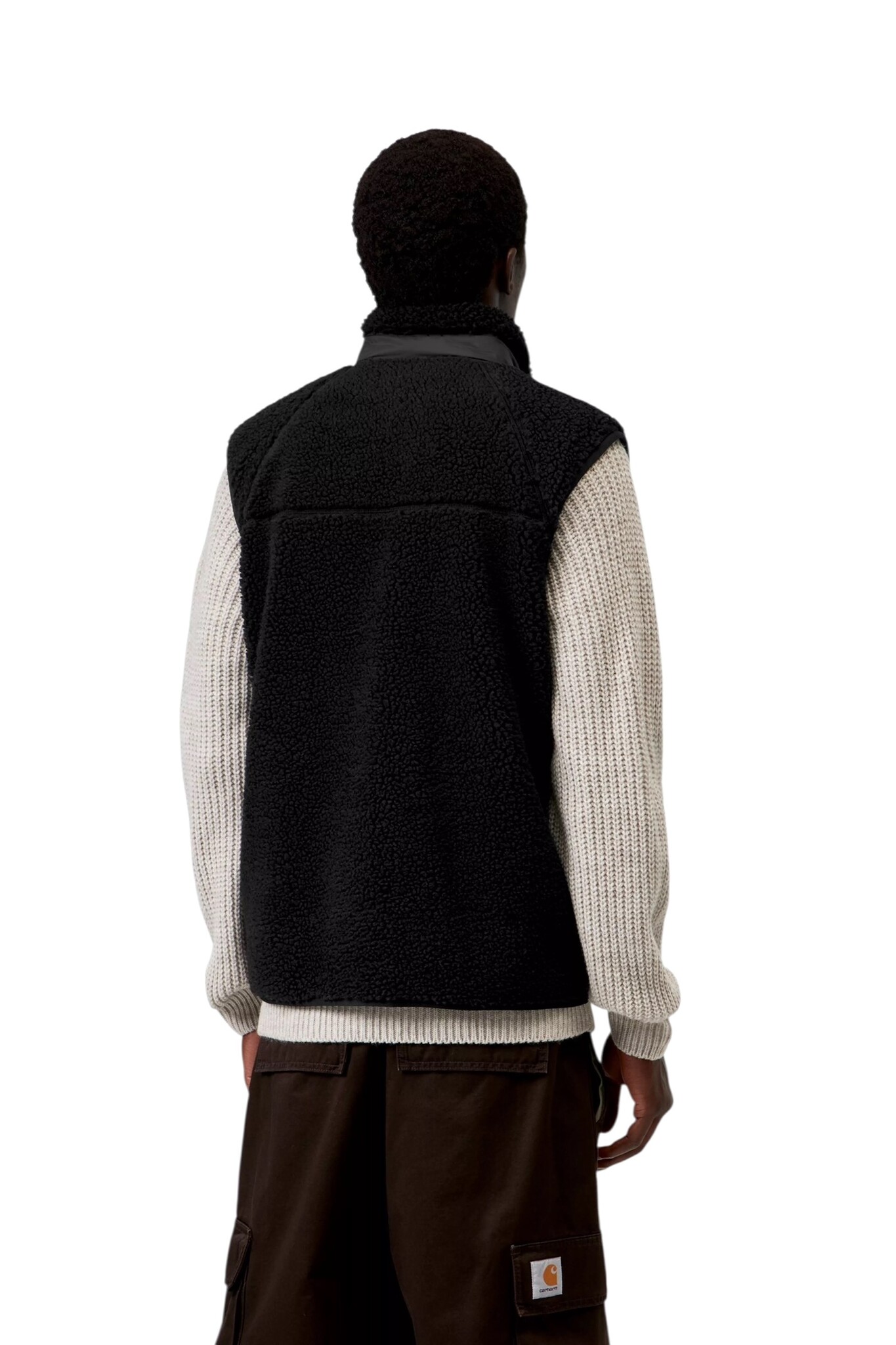 Carhartt WIP Prentis Vest Liner - Black/Black