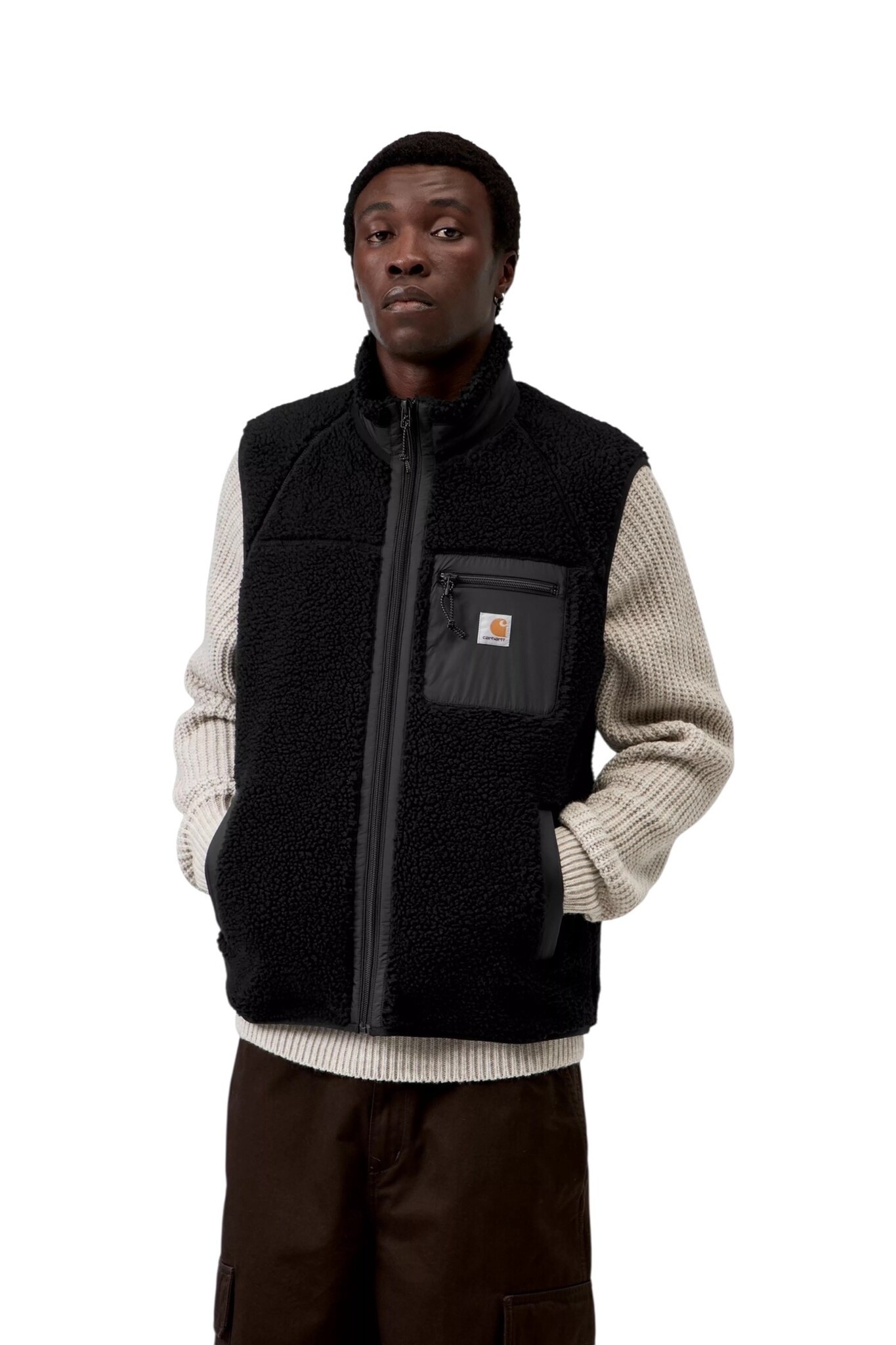 Carhartt WIP Prentis Vest Liner - Black/Black