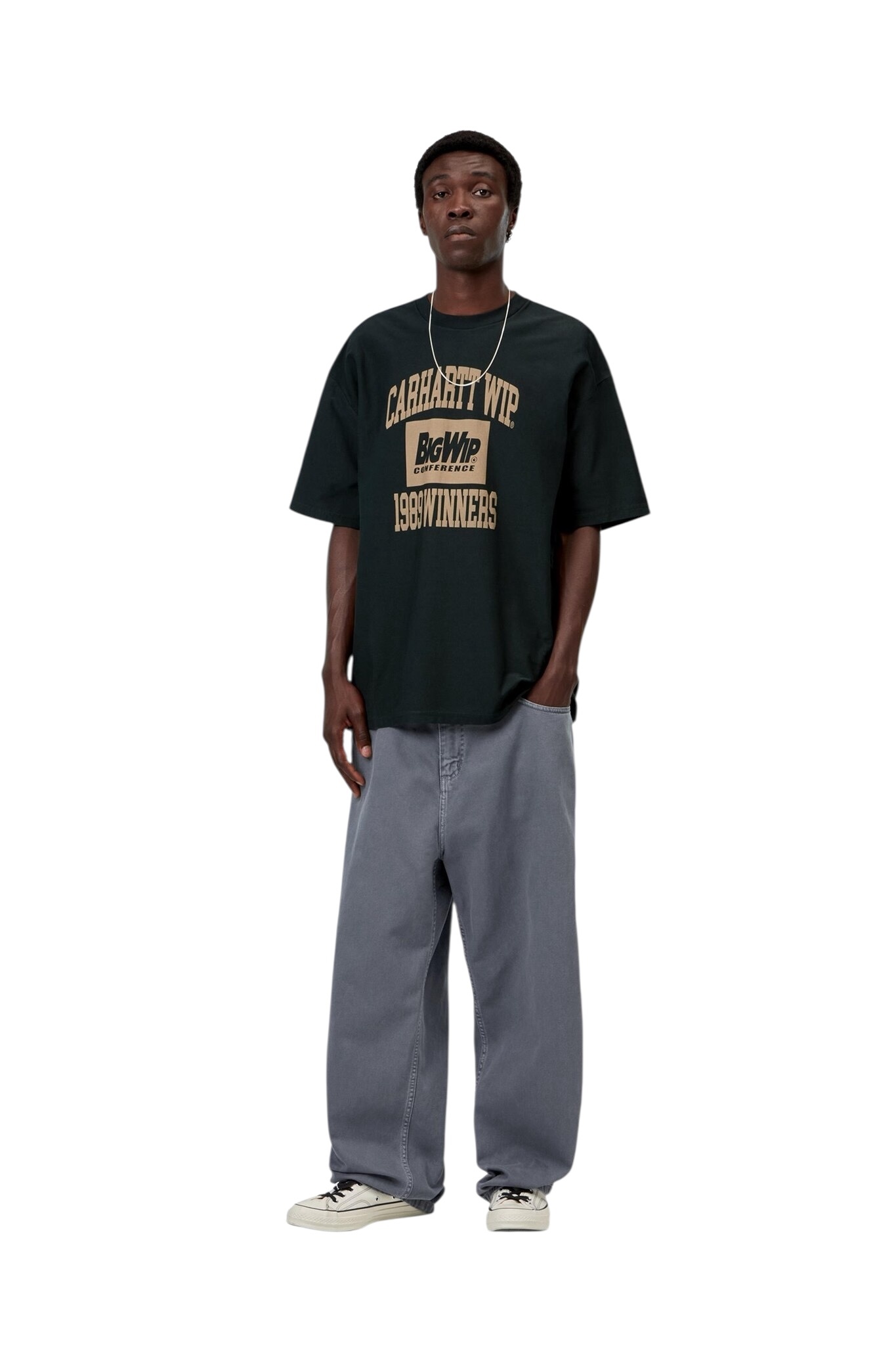 Carhartt WIP Brandon Pant - Styx (Stone Dyed)