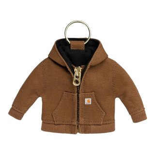 Carhartt WIP Mini Active Jacket Keychain - Hamilton Brown