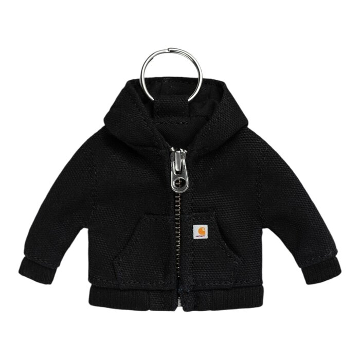 Carhartt WIP Mini Active Jacket Keychain -  Black