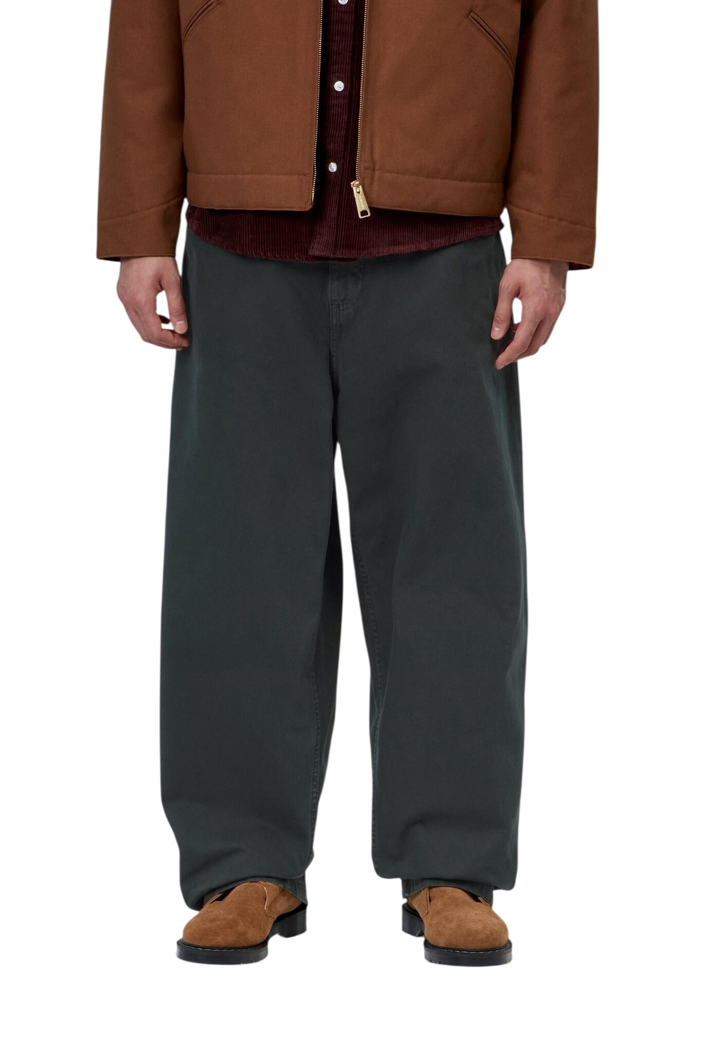 Carhartt WIP Brandon Pant - Raven Stone Dyed