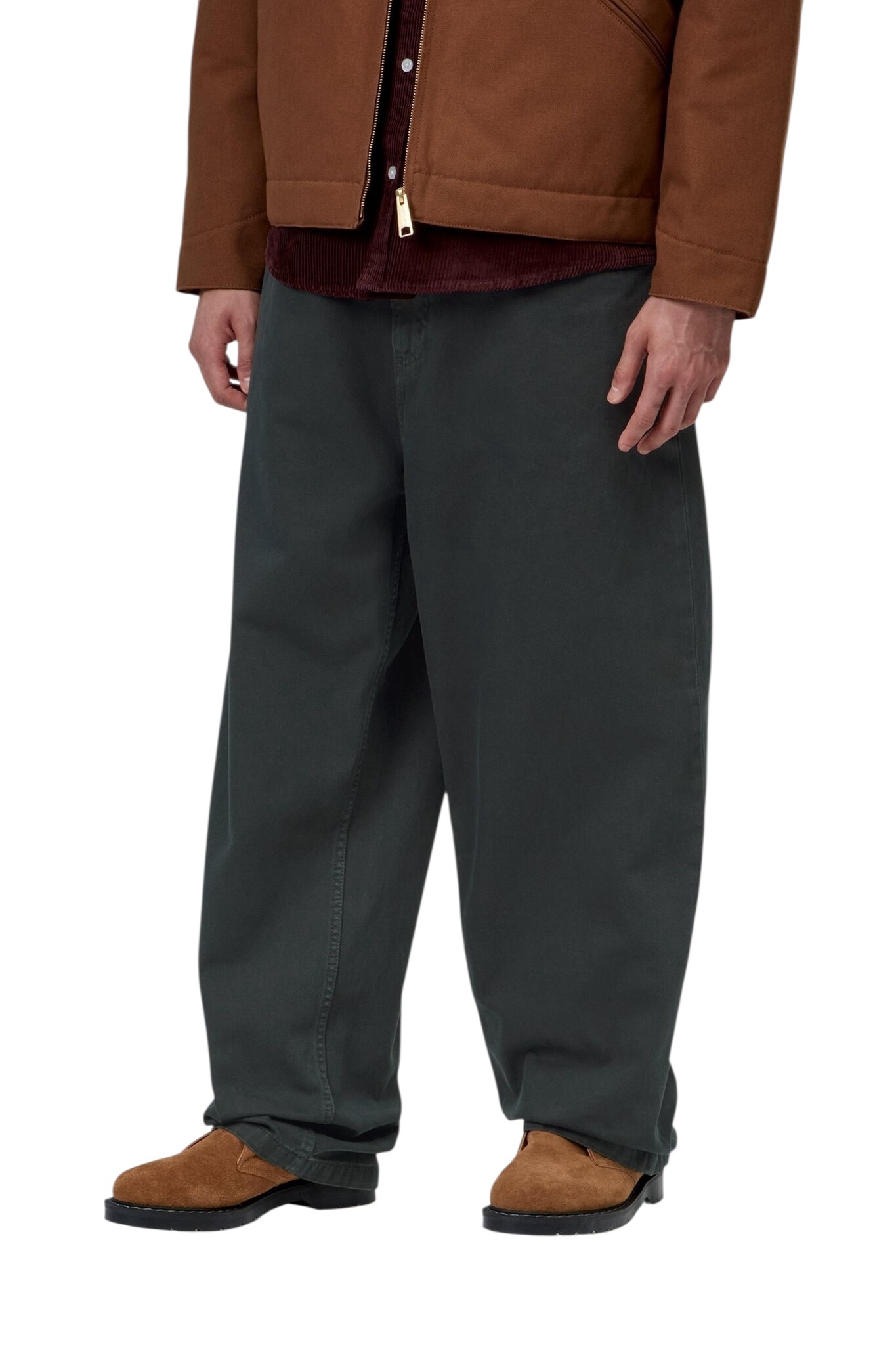 Carhartt WIP Brandon Pant - Raven Stone Dyed