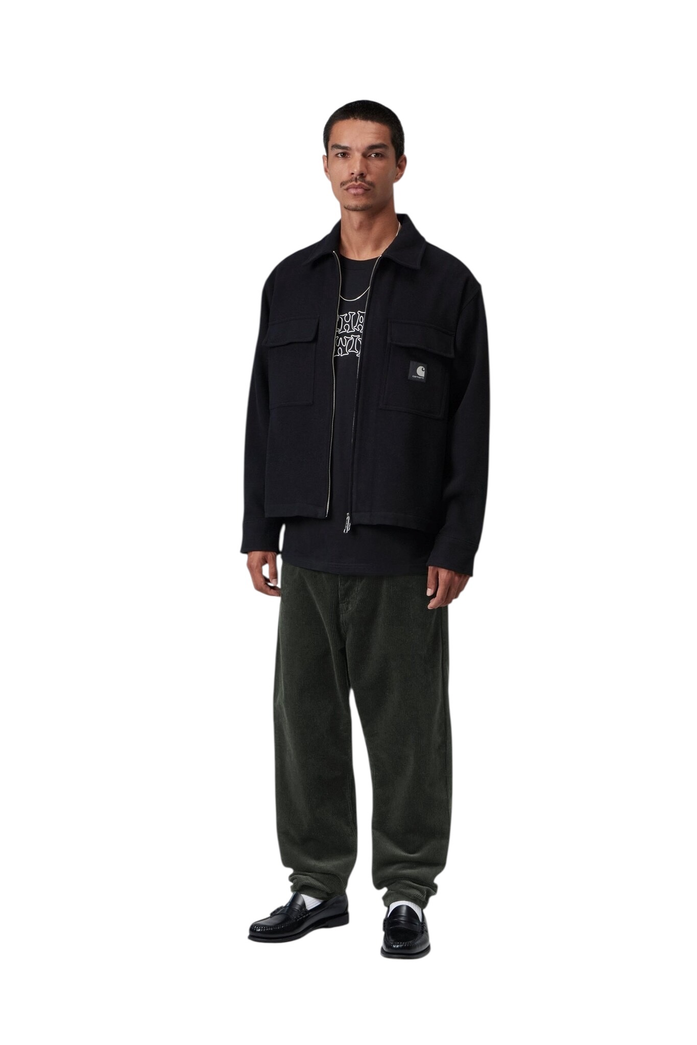 Carhartt WIP Newel Pant - Raven(rinsed)