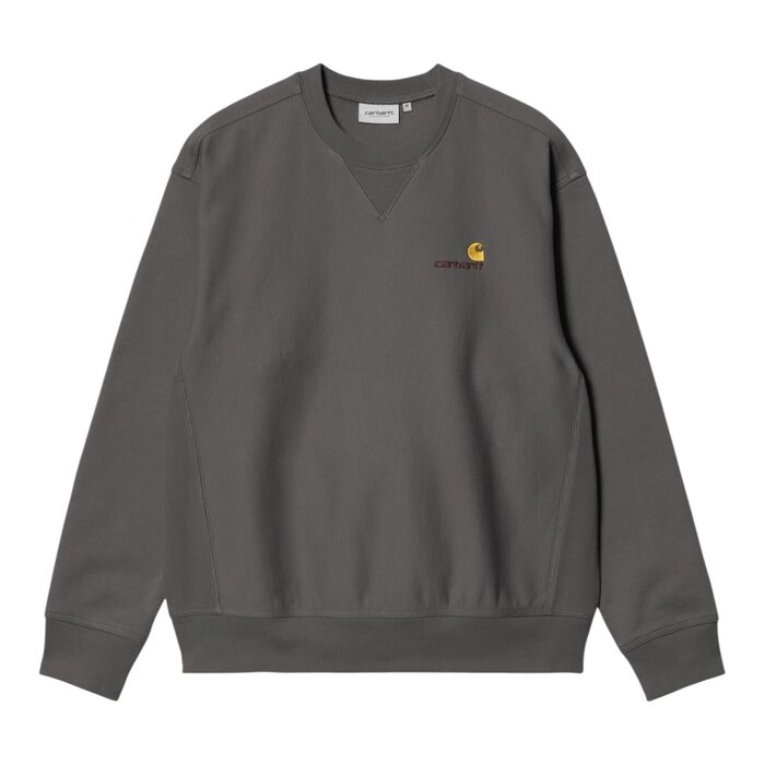 Carhartt WIP American Script Sweat - Graphite