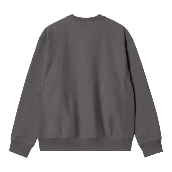 Carhartt WIP American Script Sweat - Graphite