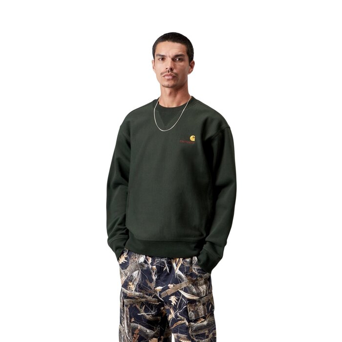 Carhartt WIP American Script sweat - Raven