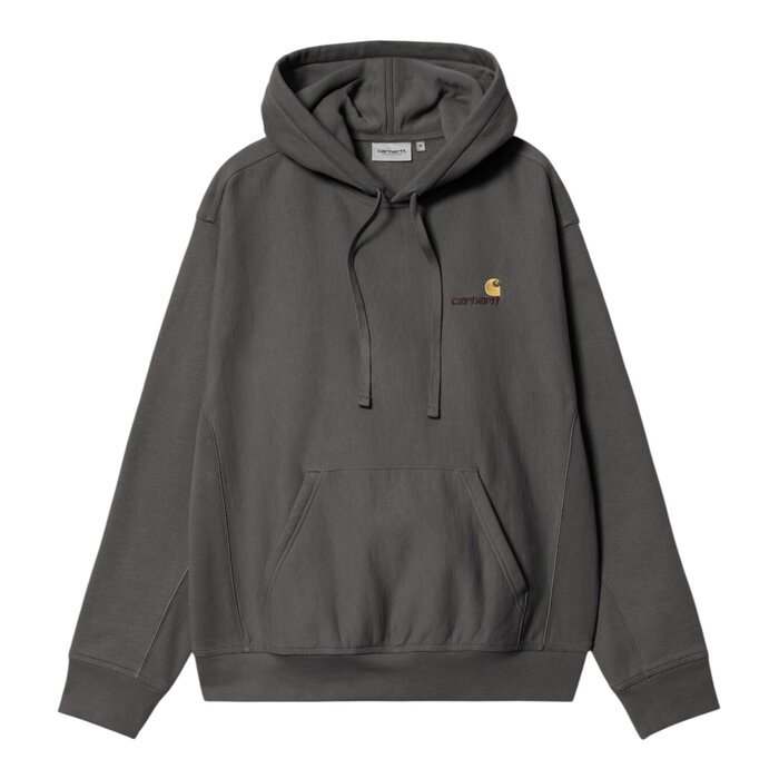 Carhartt WIP Hooded American Script - Graphite