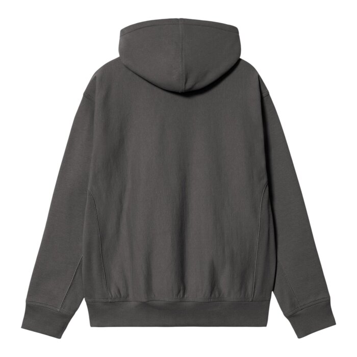 Carhartt WIP Hooded American Script - Graphite
