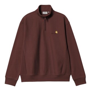 Carhartt WIP Half zip American Script - Amarone