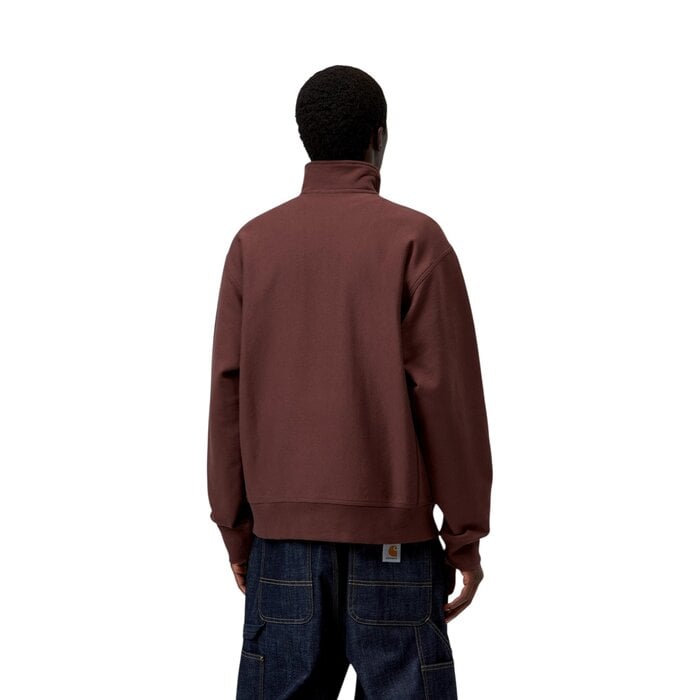 Carhartt WIP Half zip American Script - Amarone