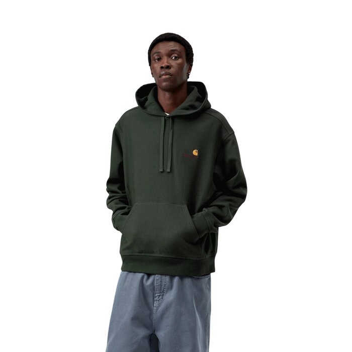 Carhartt WIP Hooded American Script - Raven