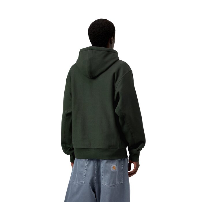 Carhartt WIP Hooded American Script - Raven