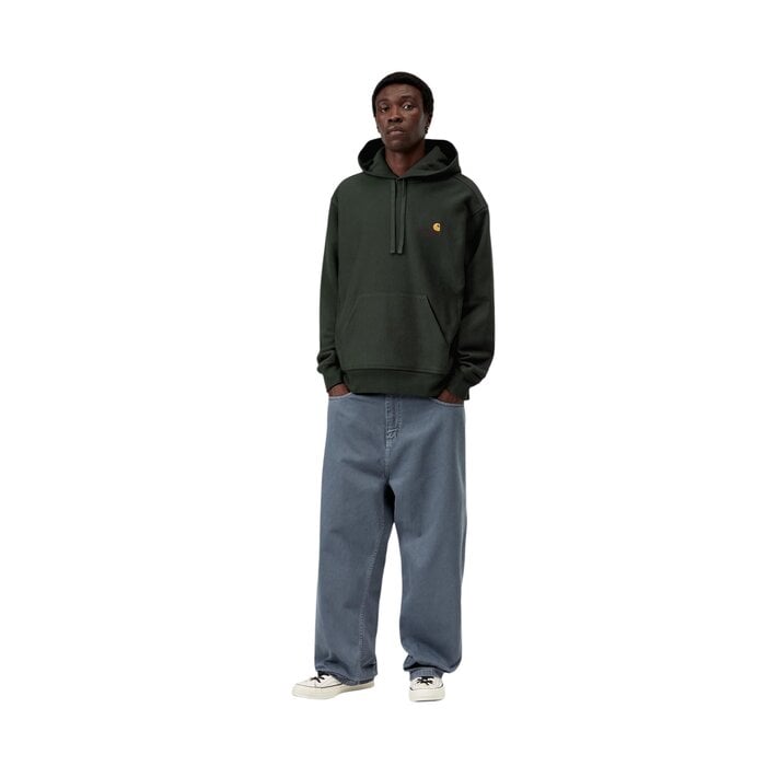 Carhartt WIP Hooded American Script - Raven