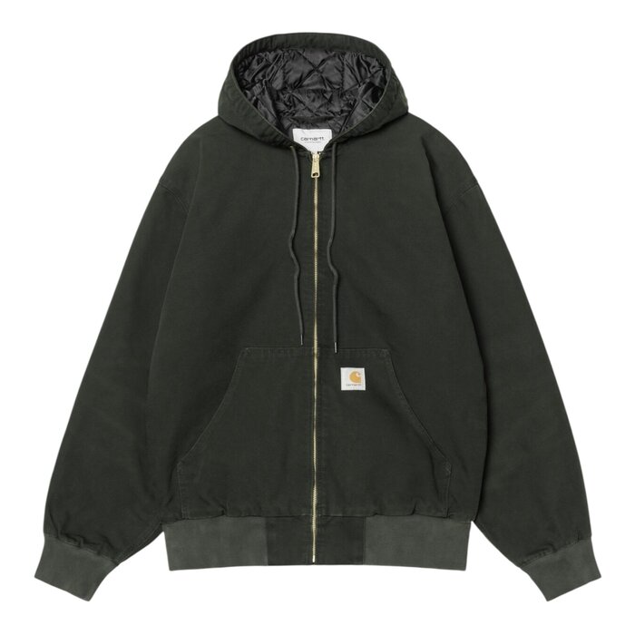 Carhartt WIP OG Active Jacket - Raven (Stone Canvas)
