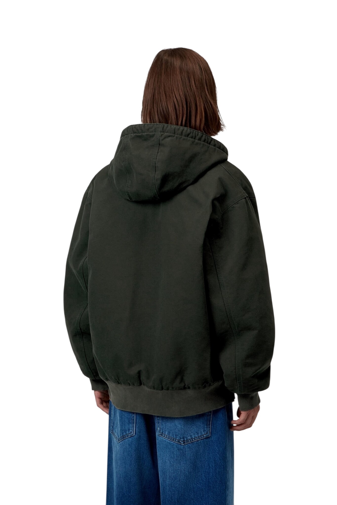 Carhartt WIP OG Active Jacket - Raven (Stone Canvas)