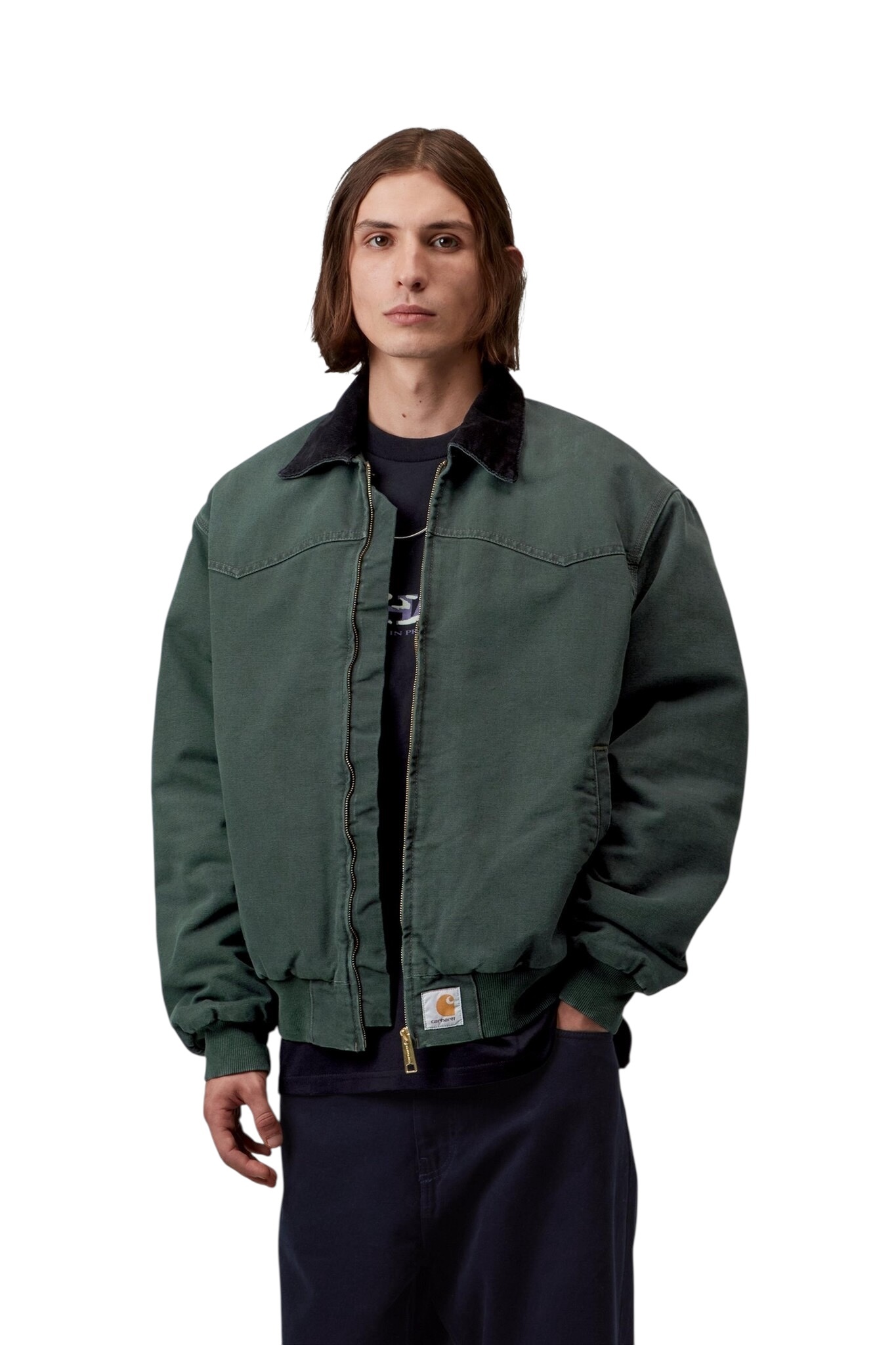 Carhartt WIP OG Santa Fe Jacket - Raven