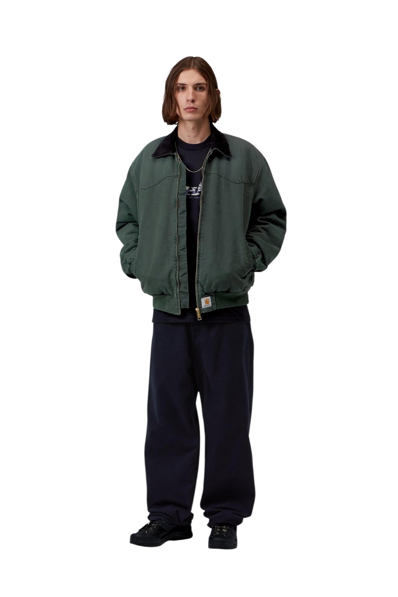 Carhartt WIP OG Santa Fe Jacket - Raven
