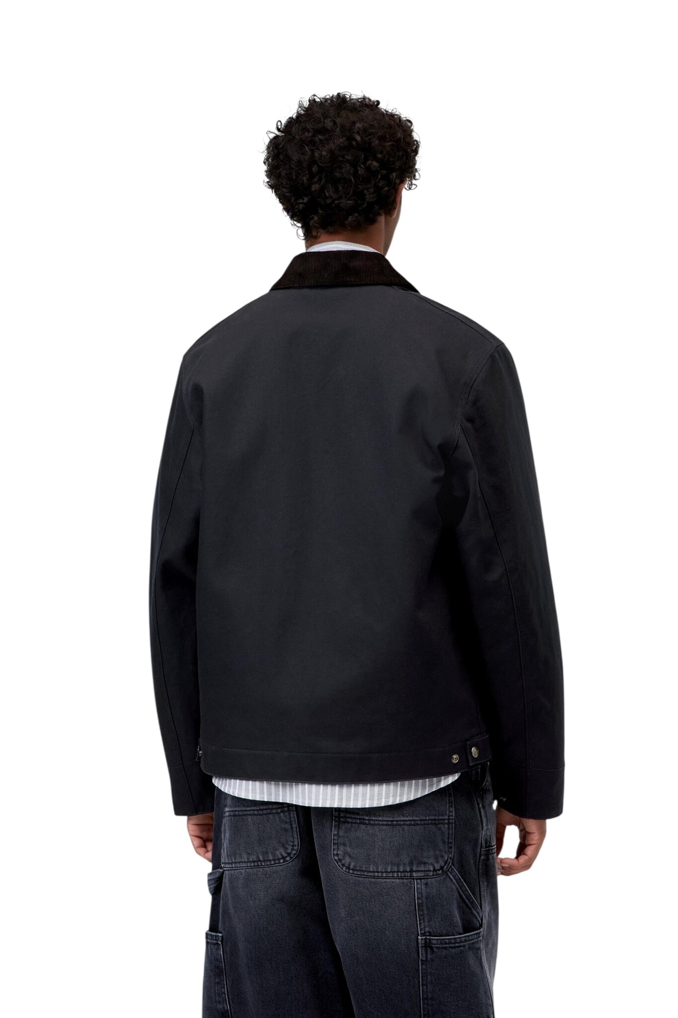 Carhartt WIP Detroit Jacket - Dark Navy/Black(Rigid)