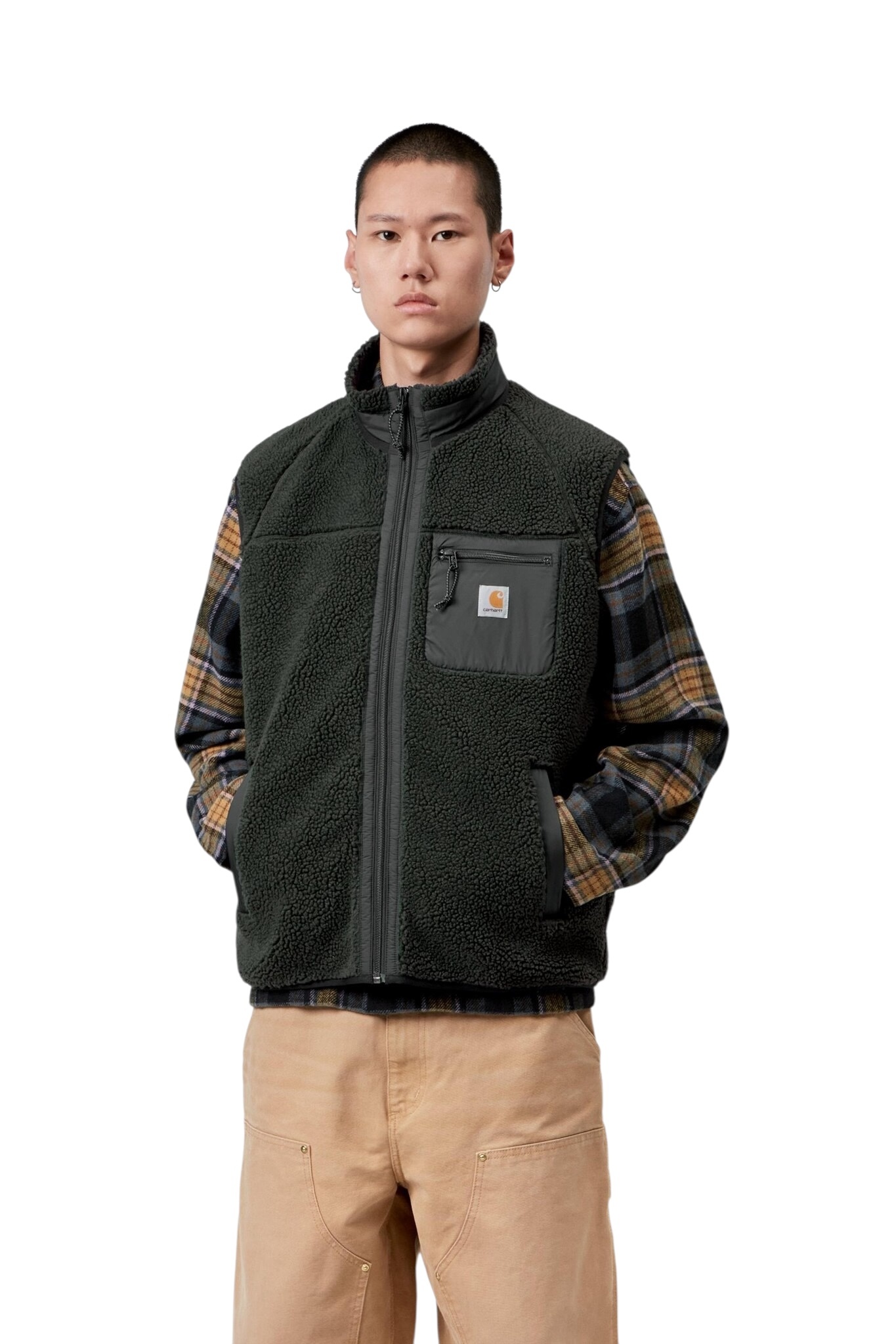 Carhartt WIP Prentis Vest Liner - Raven/Black