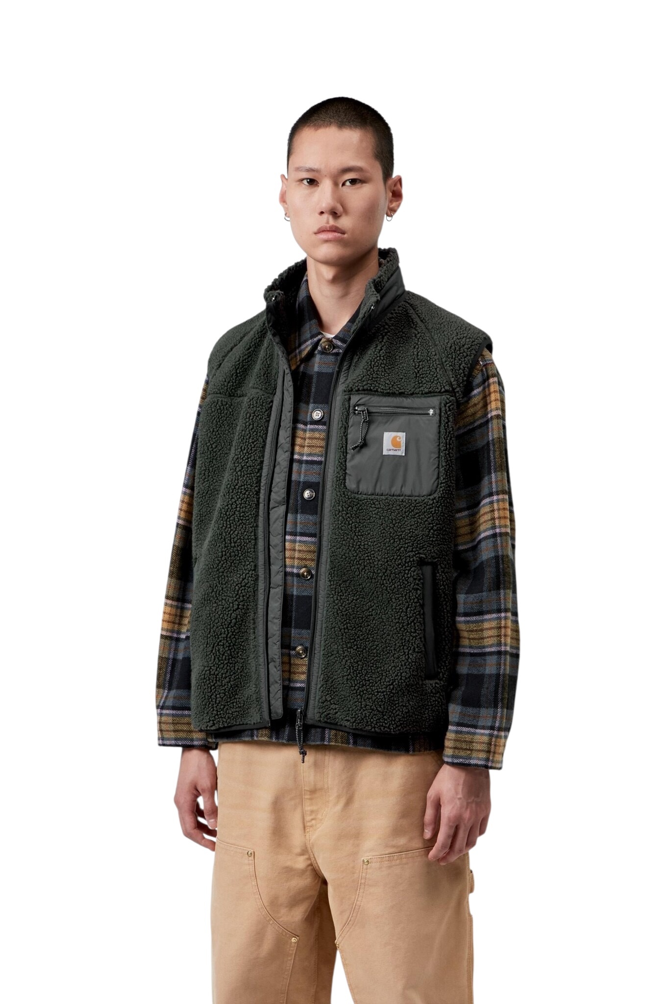 Carhartt WIP Prentis Vest Liner - Raven/Black
