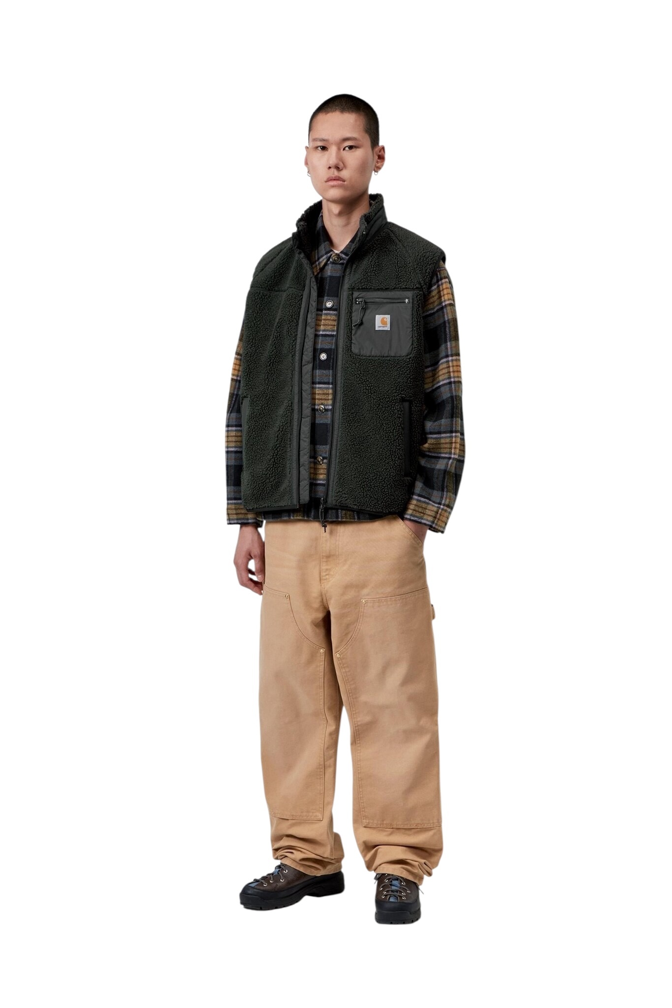 Carhartt WIP Prentis Vest Liner - Raven/Black