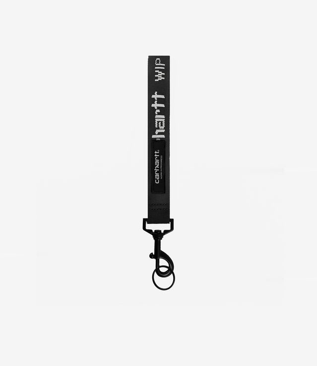 Carhartt WIP Script Keyholder LK - Black/White