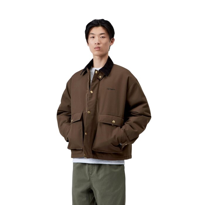 Carhartt WIP Quentin Jacket - Tobacco/Black