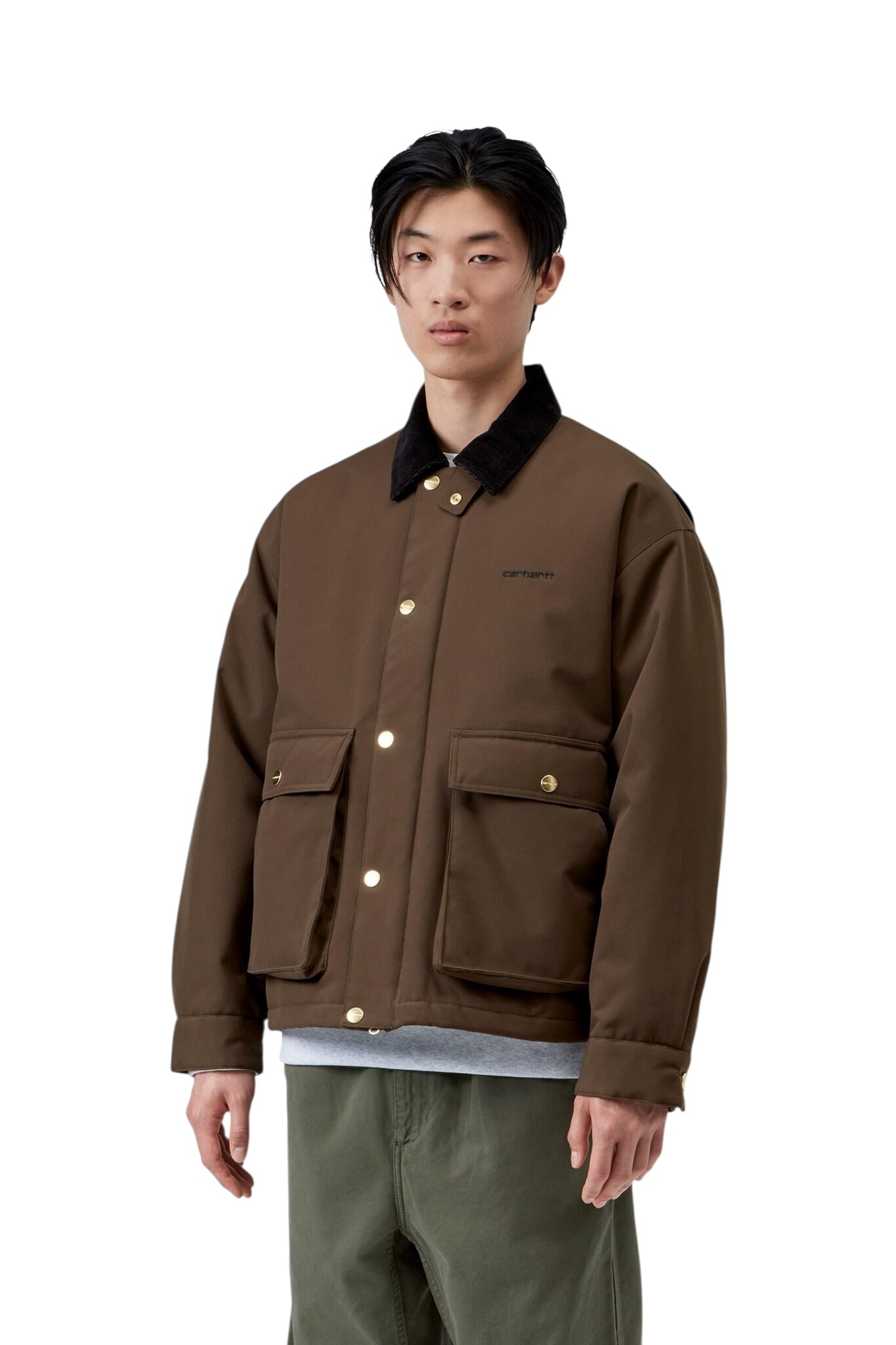 Carhartt WIP Quentin Jacket - Tobacco/Black