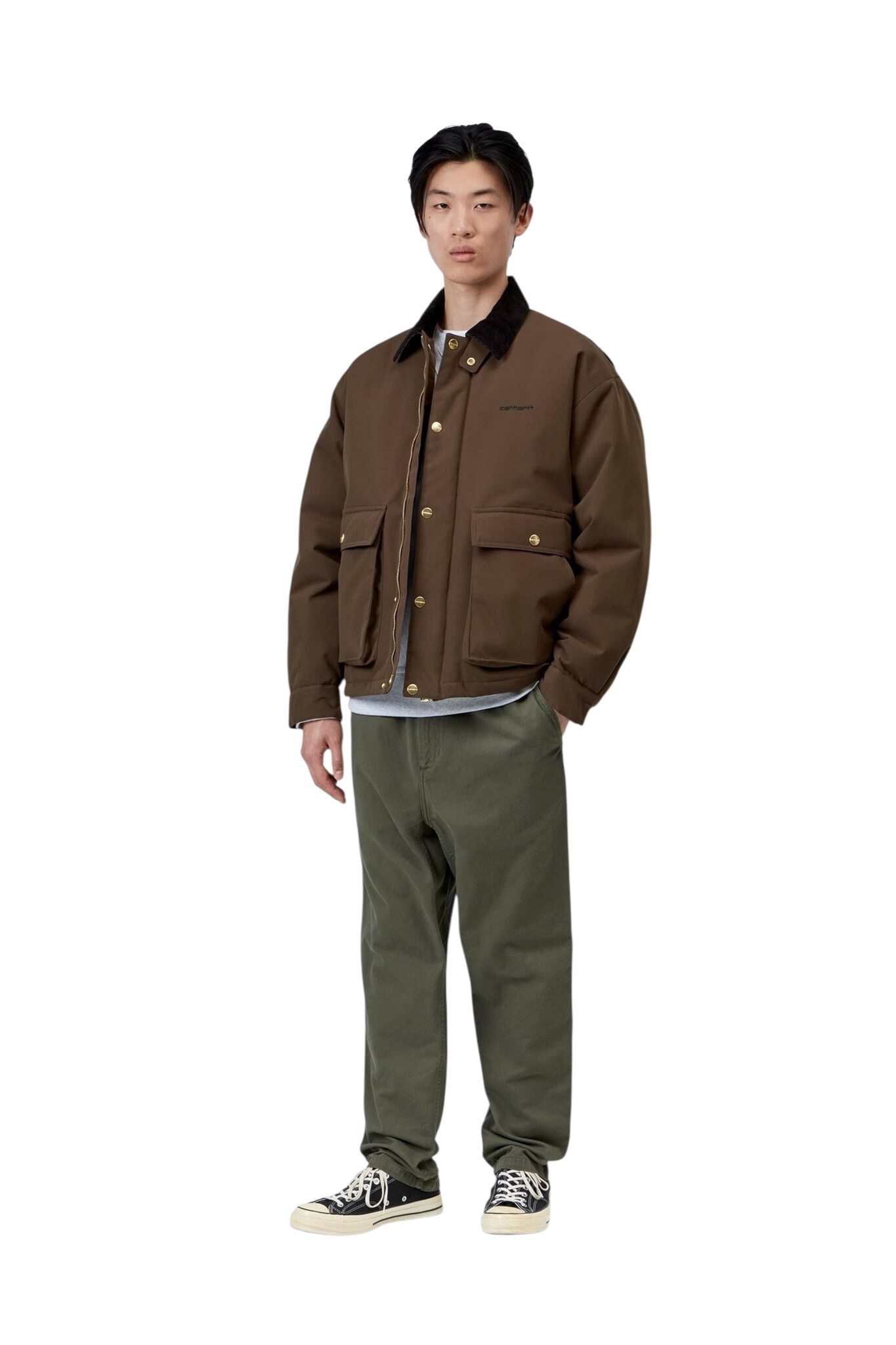 Carhartt WIP Quentin Jacket - Tobacco/Black