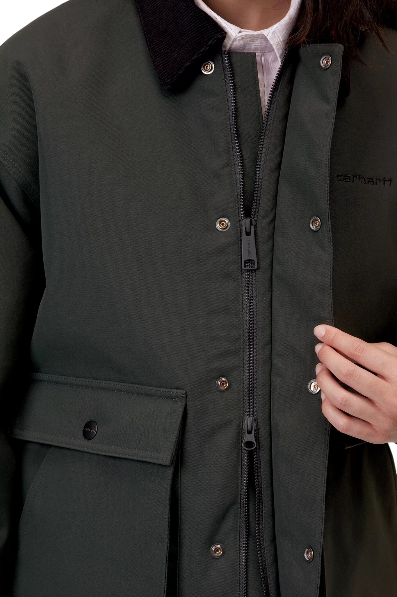 Carhartt WIP W' Quentin Jacket - Raven/Black