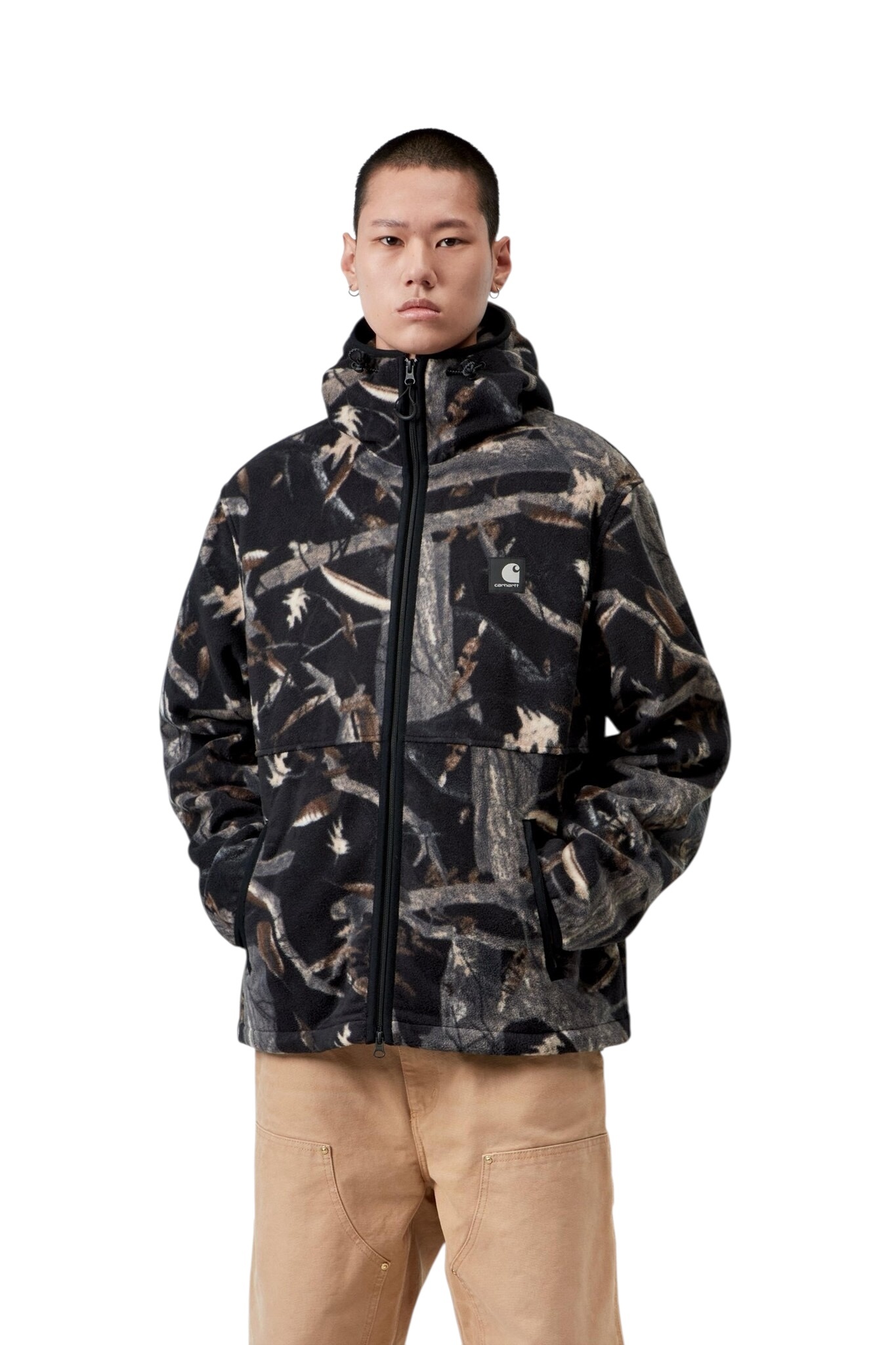 Carhartt WIP Blevin Liner - Camo Feather Tree/Black