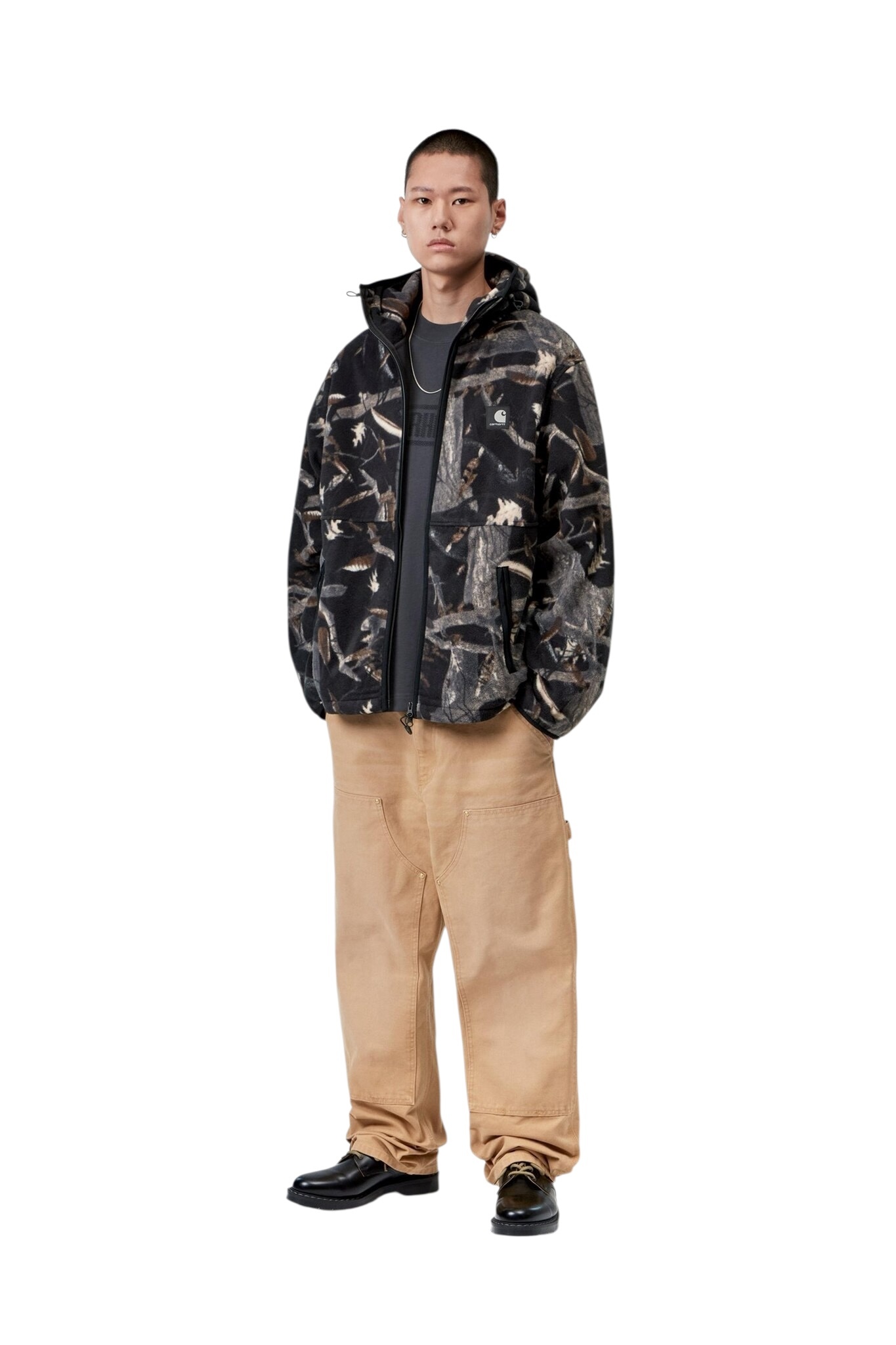 Carhartt WIP Blevin Liner - Camo Feather Tree/Black