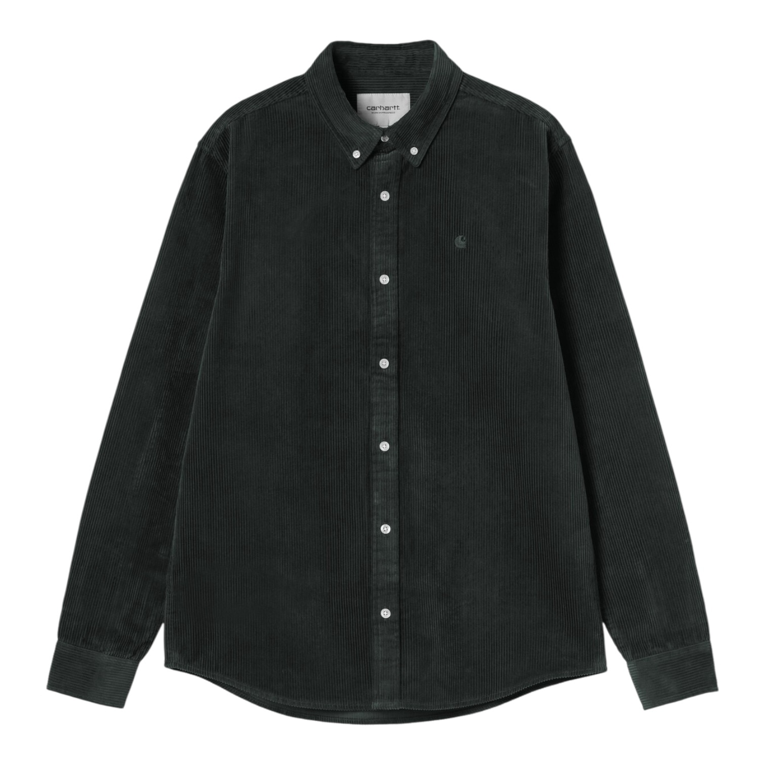 Carhartt WIP L/S Madison Cord Shirt - Raven