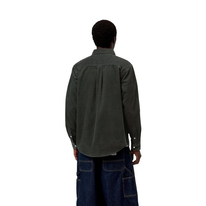 Carhartt WIP L/S Madison Cord Shirt - Raven