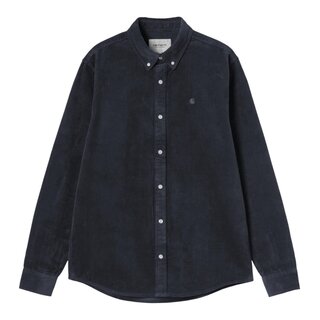 Carhartt WIP L/S Madison Cord Shirt - Dark Navy