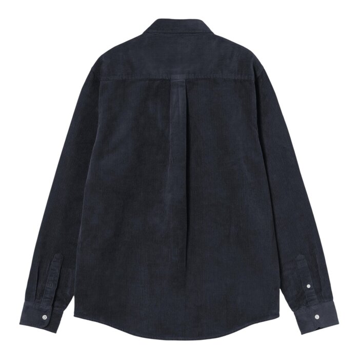 Carhartt WIP L/S Madison Cord Shirt - Dark Navy